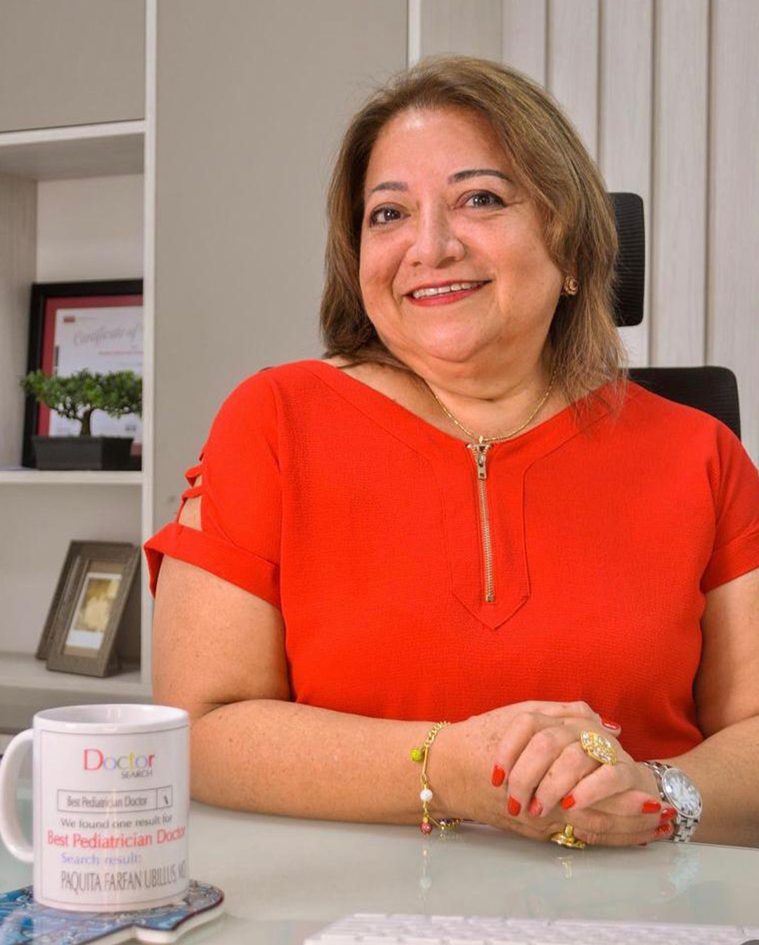 Dra. Paquita Farfán, pediatra